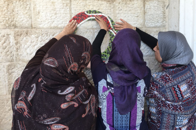 תמונה מפרוייקט העצמה נשית בכפר קאסם